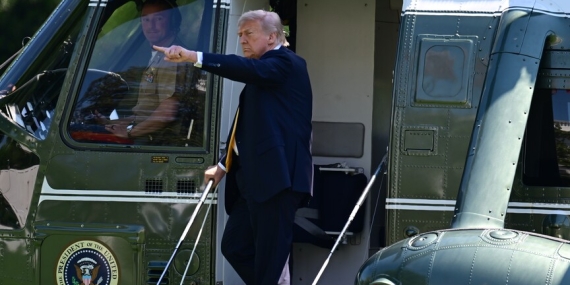 WSJ: “Trump, Beyaz Saray’a helikopter pisti inşa etmeyi planlıyor”