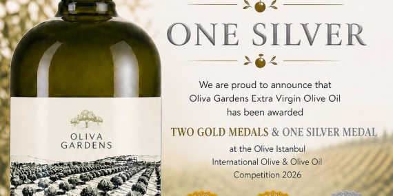 Vadili bölgesinde üretim yapan Oliva Gardens, İstanbul’daki uluslararası yarışmadan 3 ödülle döndü