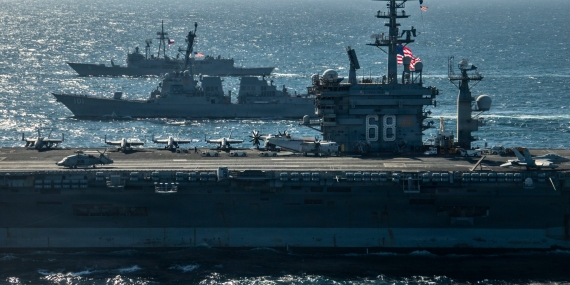 USS Nimitz Uçak Gemisi Karayipler’e Sevk Edildi