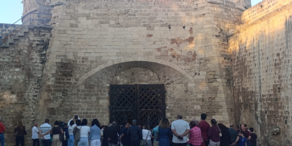 Gazimağusa’nın Tarihi Kapısı “Porta Del Mare” Restorasyonun Ardından Törenle Açıldı
