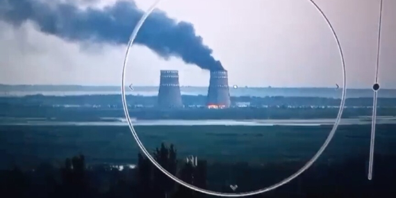 Zaporijya Nükleer Güç Santrali’ne Ukrayna İHA’sı İsabet Etti