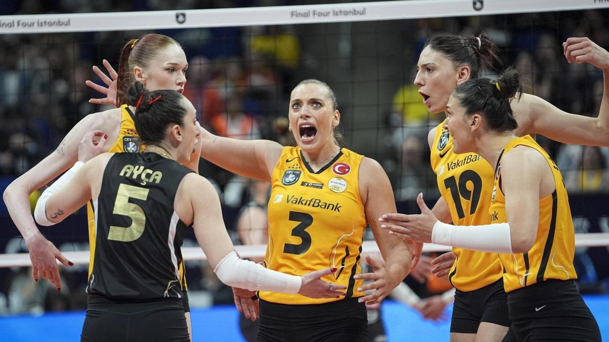 VakıfBank, CEV Zeren Group Şampiyonlar Ligi’nde finale yükseldi