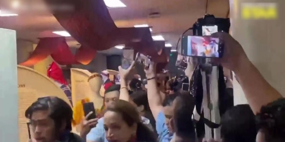 Senato binasında silah sesleri!