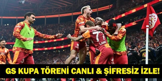 Galatasaray Şampiyonluk Kutlaması Hangi Kanalda? Galatasaray şampiyonluk kutlaması saat kaçta başlayacak, nereden izlenir? İşte kupa töreni programı…