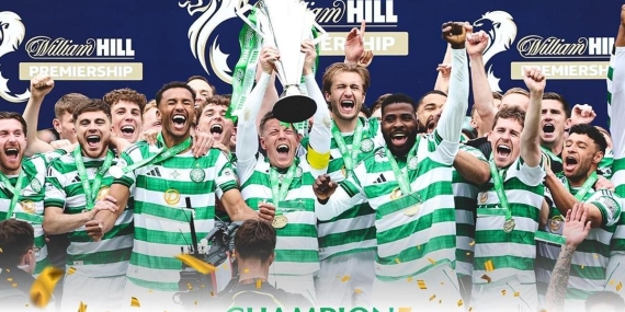 Son Dakika Spor Haberi | İskoçyada tarihi sezon! Celtic, şampiyonluğu Heartsten kaptı