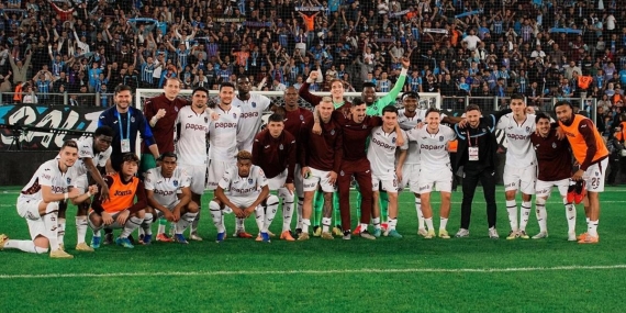 Trabzonspor, deplasman fırtınasıyla sezonu tamamladı