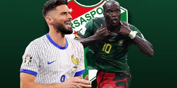 Bursaspor, Süper Lig’i kafaya koydu! Olivier Giroud ve Aboubakar bombası…