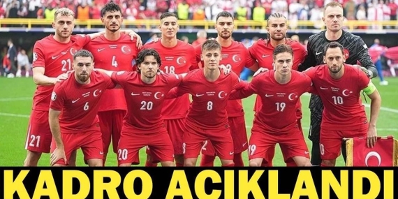A MİLLİ TAKIMI 2026 DÜNYA KUPASI KADROSU AÇIKLANDI! Türkiye Dünya Kupası maç kadrosunda hangi futbolcular yer alıyor?