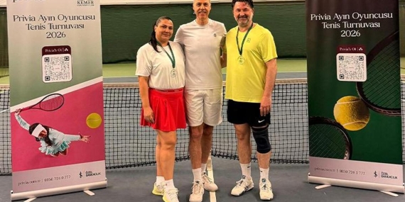 Kemer Country Clubda tenis heyecanı