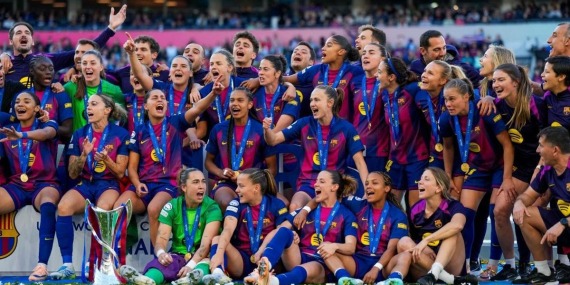 Barcelona, UEFA Kadınlar Şampiyonlar Ligi’nde 4. kez mutlu sona ulaştı