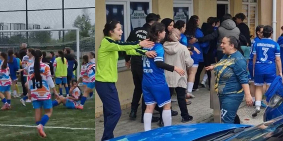Son Dakika Spor Haberi | Saha karıştı! Kadın futbolcular birbirine girdi