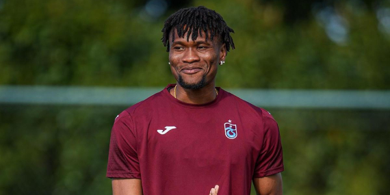 Trabzonspor’un yıldızı Nwaiwu’nun en mutlu günü