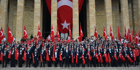 Gençler ve sporcular 19 Mayıs’ta Anıtkabir’de buluştu
