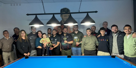 Aşkın Burcu anısına “Uluslararası 9 Top Bilardo Turnuvası” düzenlendi