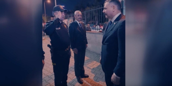 Bakan Çiftçi, Ankara’da görev başındaki polisleri ziyaret etti