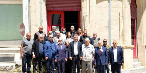 Cumhurbaşkanı Erhürman, Lefke bölgesini ziyaret etti