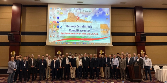 Dinçyürek, Türk Omurga Derneği toplantısına katıldı