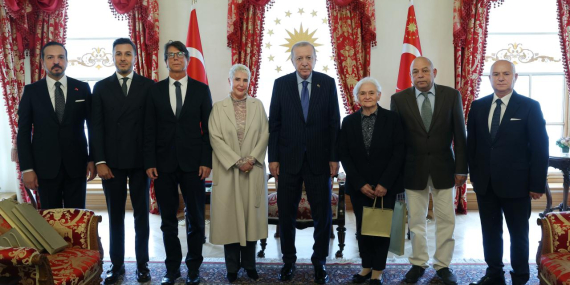 Cumhurbaşkanı Erdoğan, Adnan Menderes ve dava arkadaşlarının ailelerini kabul etti