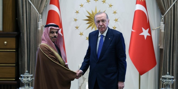 Cumhurbaşkanı Erdoğan, Suudi Arabistan Dışişleri Bakanı’nı kabul etti