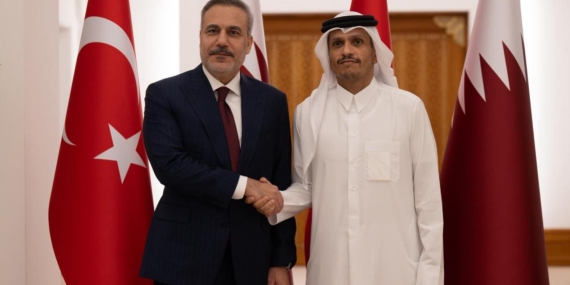 Bakan Fidan, Katar Başbakanı Al Sani ile görüştü