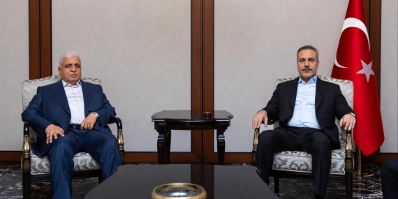 Dışişleri Bakanı Fidan, Haşdi Şabi Komisyonu Başkanı Feyyad ile görüştü