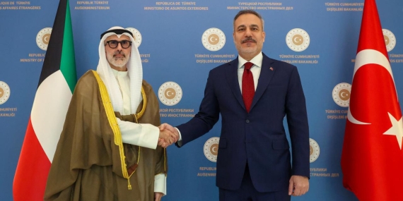 Bakan Fidan Kuveytli mevkidaşı Sabah ile görüştü