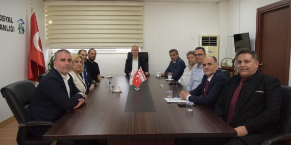Hasipoğlu, turizm örgütü temsilcileriyle görüştü