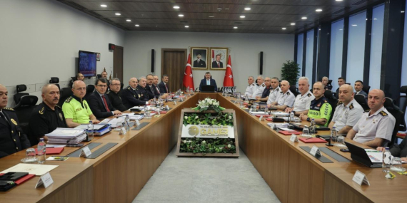İçişleri Bakanlığı’nda NATO Zirvesi öncesi güvenlik toplantısı yapıldı