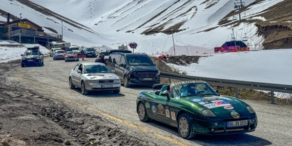 İpek Yolu Rallisi Kars’a hareket etti