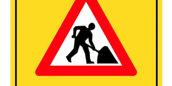 İskele – Çayırova bölünmüş anayol güzergâhında yol yapım çalışması