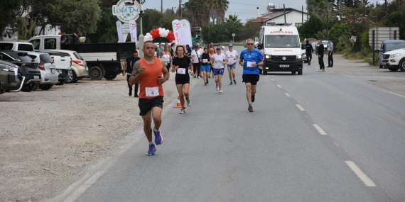 Lapta’da düzenlenen “Heartbeat Fun Run” etkinliğinde 230 bin TL bağış toplandı