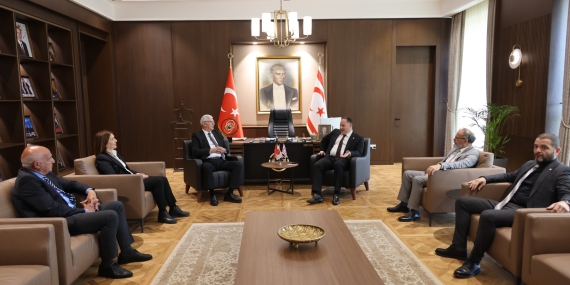 Öztürkler, TKÖD heyetini kabul etti: “Kazaların önlenmesi için kurallara uymalı, denetimi artırmalıyız”