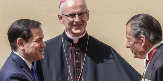 Papa 14. Leo, ABD Dışişleri Bakanı Rubio ile görüştü