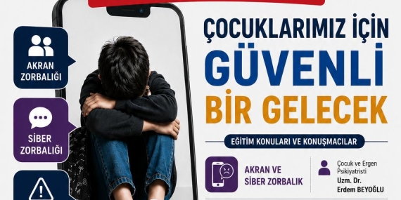 Polis, “Güvenli Okul Projesi” kapsamında velilere yönelik konferans düzenliyor