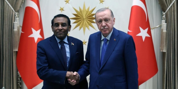 Cumhurbaşkanı Erdoğan, Sudan Başbakanı İdris ile görüştü