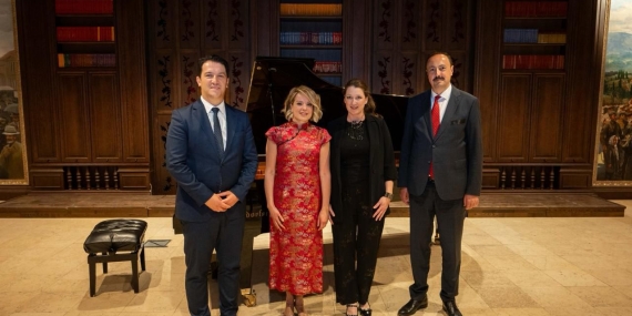 Rüya Taner, Avrupa turnesi kapsamında Üsküp’te konser verdi