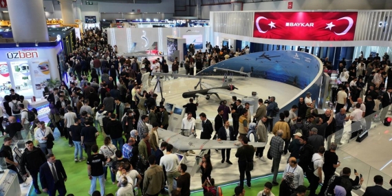 Savunma sanayii ürünlerine ziyaretçi akını