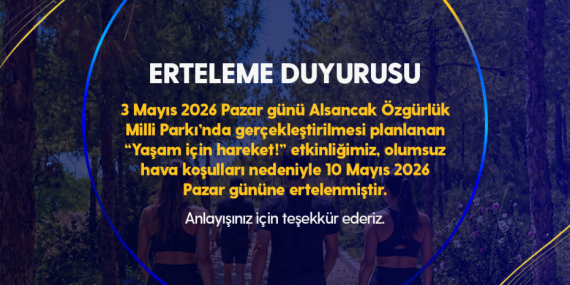 Turkcell’in “Yaşam için Hareket” etkinliği 10 Mayıs’a ertelendi