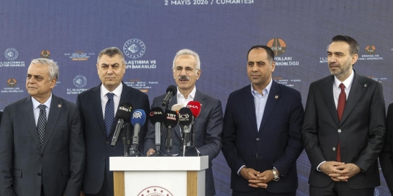 Bakan Uraloğlu: Çeşmeli-Kızkalesi Otoyolu en hızlı bitirilen yol olacak