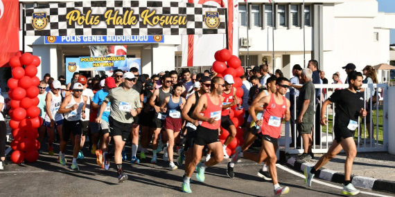 4. Geleneksel Polis Halk Koşusu Rekor Katılımla Gerçekleştirildi