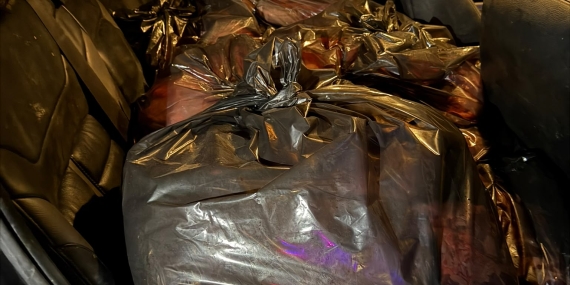 Yaklaşık 2 ton et ele geçirildi, bir kişi tutuklandı