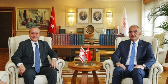 Bakan Ataoğlu, TC Kültür ve Turizm Bakanı Ersoy ile Ankara’da Bir Araya Geldi