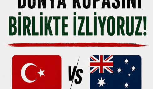 Türkiye-Avustralya Dünya Kupası Maçı Lefkoşa Millet Bahçesi’nde Dev Ekrandan Yayınlanacak