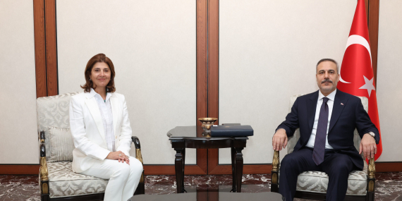 Dışişleri Bakanı Fidan, BM Temsilcisi Holguin ile görüştü