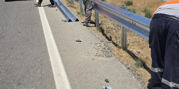 Lefkoşa-Güzelyurt ana yolunda yol güvenliği çalışmaları başladı