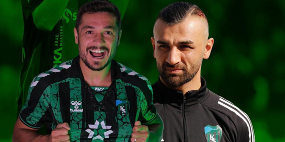 Kocaelispor, Ahmet Oğuz ve Serdar Dursun’la vedalaştı