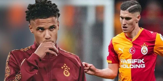 Galatasaray’da 2 futbolcu için karar