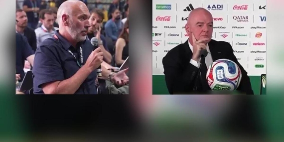 FIFA Başkanı Infantino’yu terleten Dünya Kupası sorusu