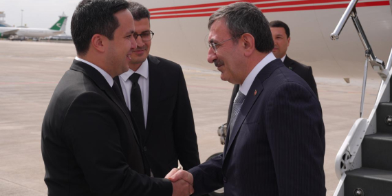 Cumhurbaşkanı Yardımcısı Yılmaz, Türkmenistan’da