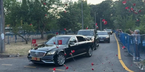Cumhurbaşkanı ve AK Parti Genel Başkanı Erdoğan, Sapanca’ya geldi